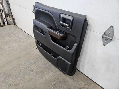 2017 SIERDEN15 LH REAR DOOR TRIM PANEL CREW CAB BLK 28030 - image 5