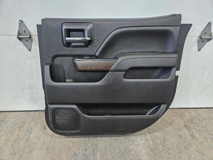 2017 SIERDEN15 RH REAR DOOR TRIM PANEL CREW CAB BLK 28031 - image 1