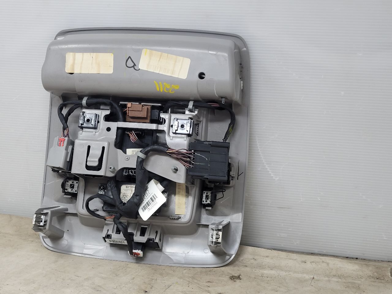 2017 SIERDEN15 OVERHEAD ROOF CONSOLE W/SUNROOF GREY 28034 - image 7