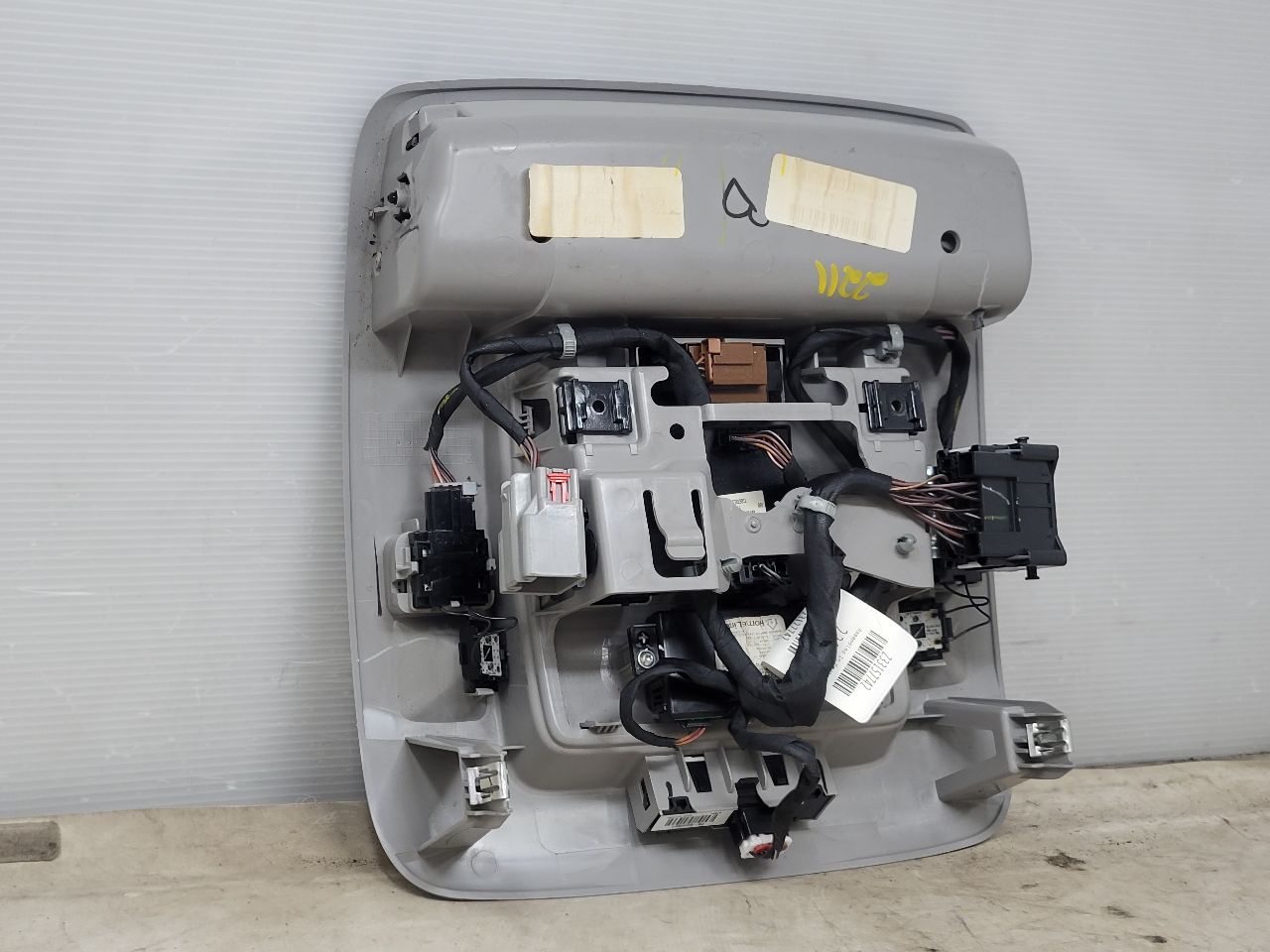 2017 SIERDEN15 OVERHEAD ROOF CONSOLE W/SUNROOF GREY 28034 - image 8