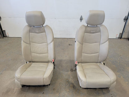 2016 ESCALADE FRONT SEATS, PAIR SHALE / BEIGE 28146 - image 1