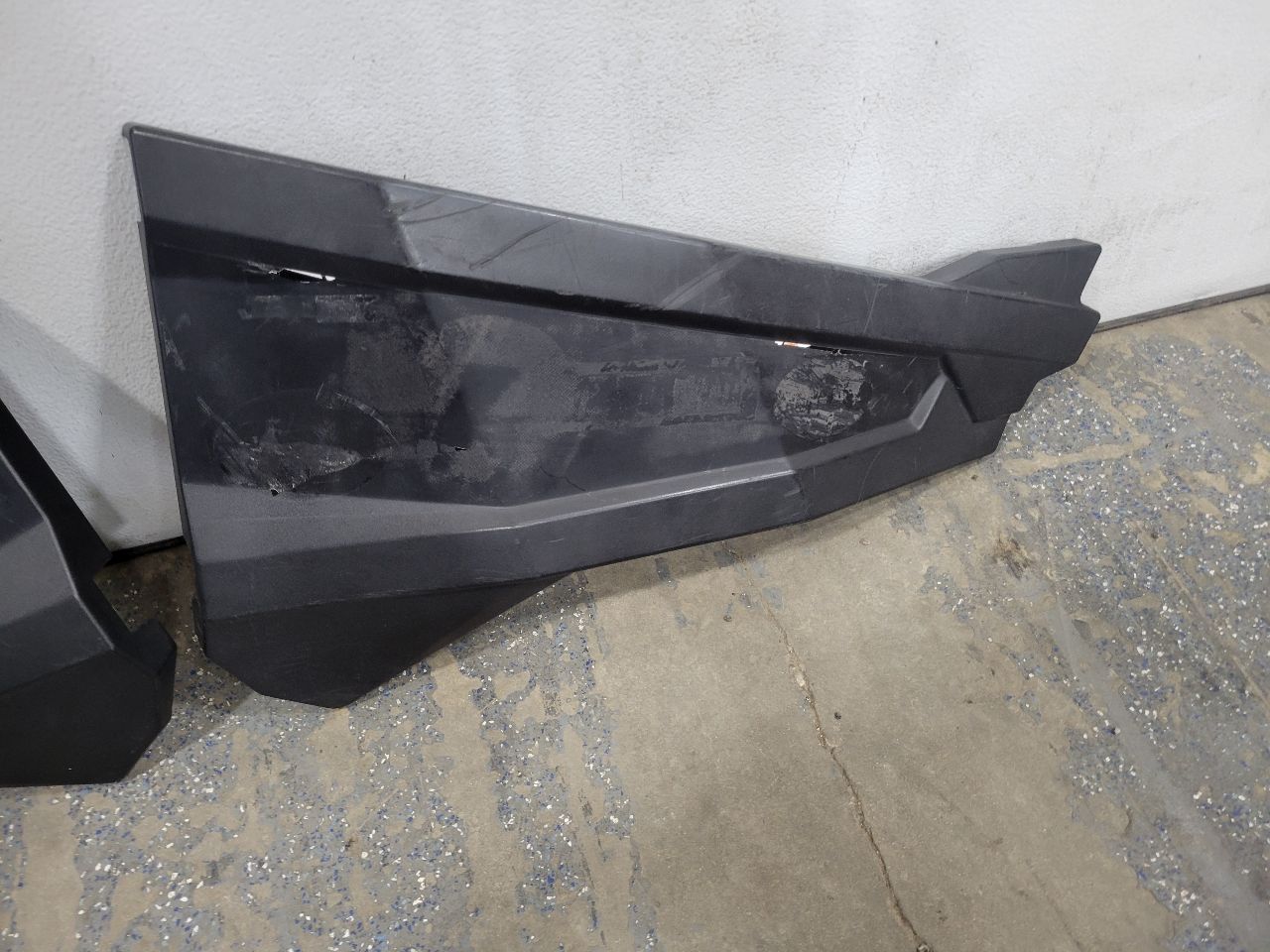 2019 POLUTV FRONT DOOR SKINS TEXTURED BLACK 28234 - image 3