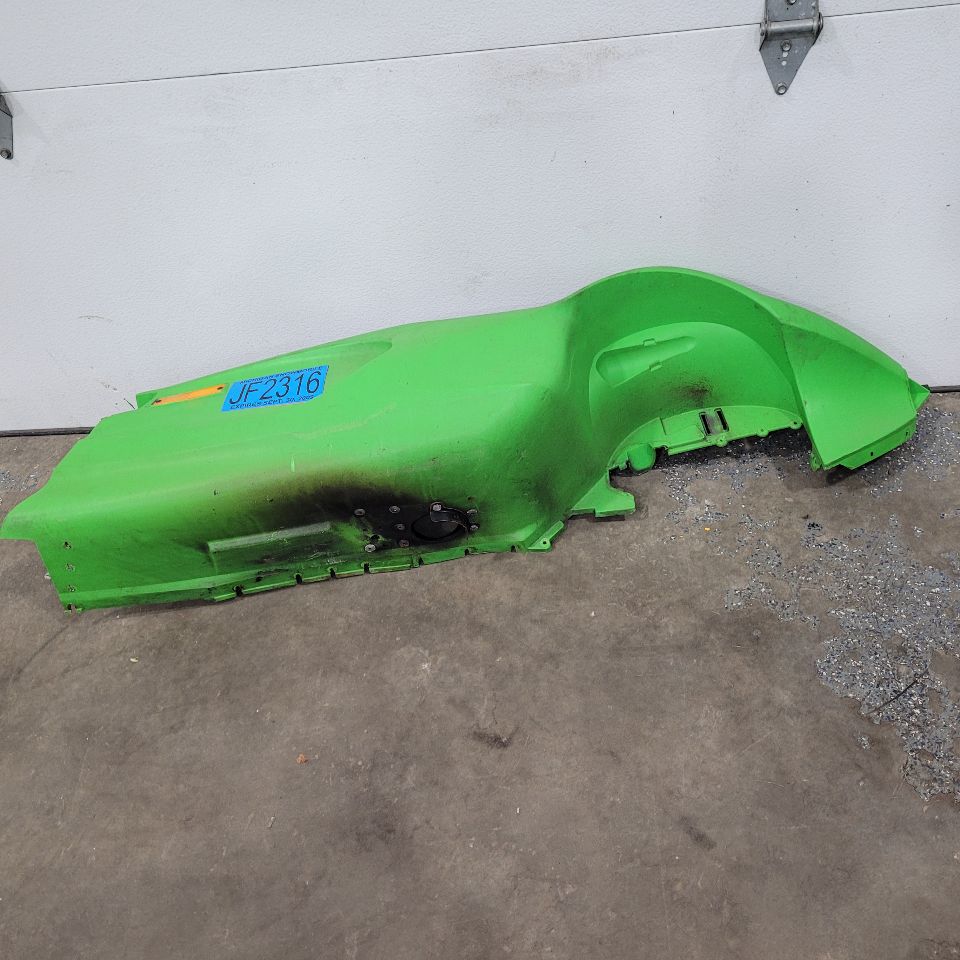 2002 ZR500 RH BELLYPAN BELLY PAN GREEN 1706-294 28318 - image 2