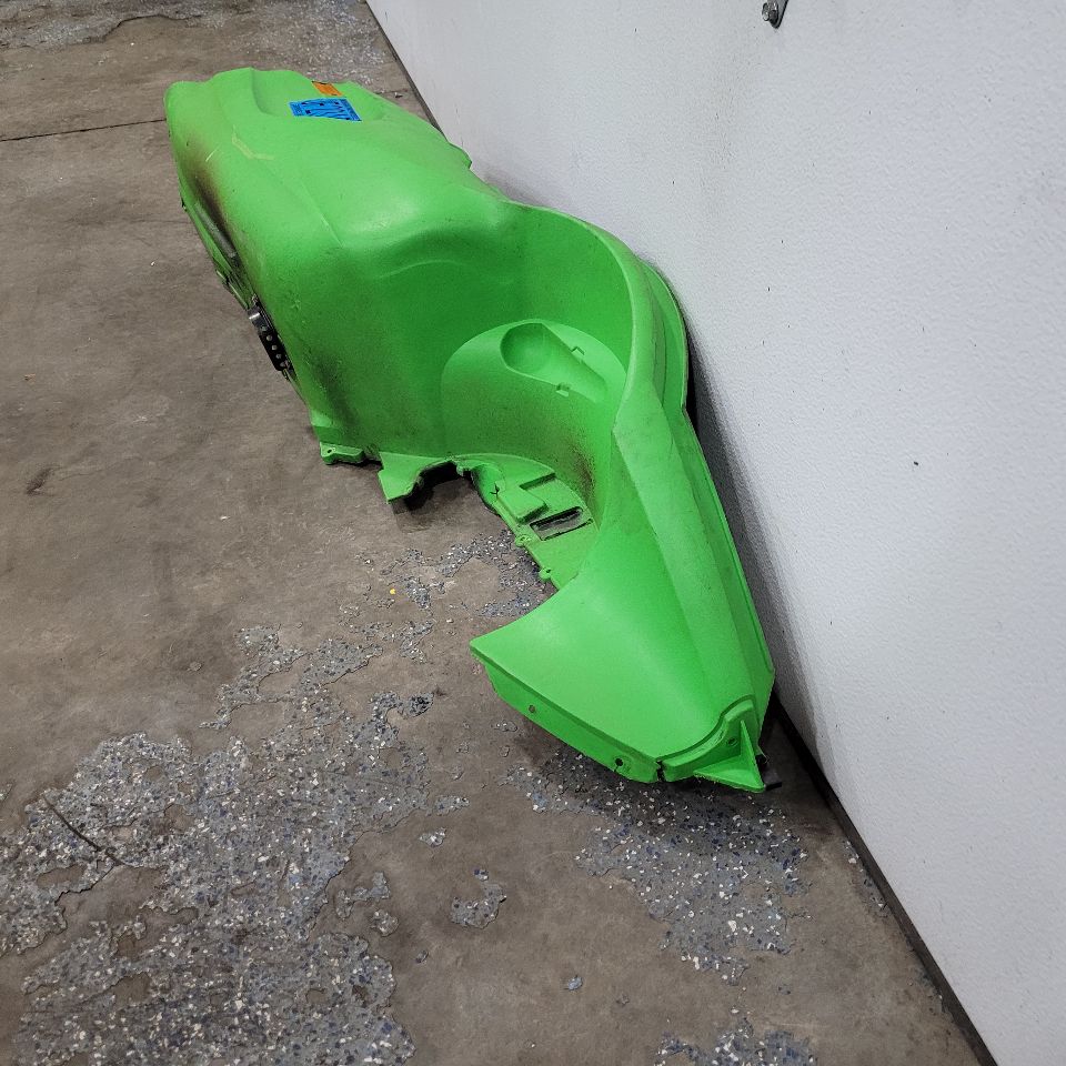 2002 ZR500 RH BELLYPAN BELLY PAN GREEN 1706-294 28318 - image 4