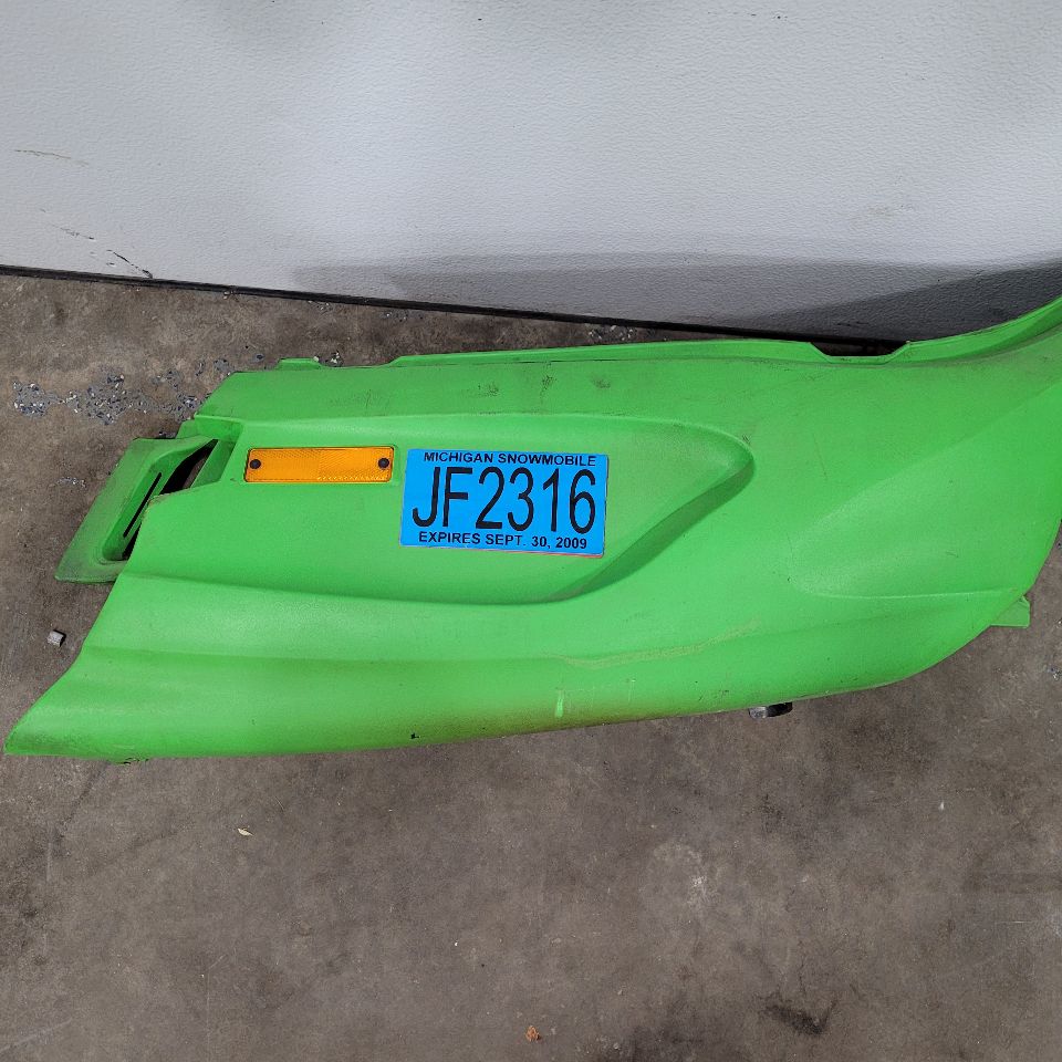 2002 ZR500 RH BELLYPAN BELLY PAN GREEN 1706-294 28318 - image 7