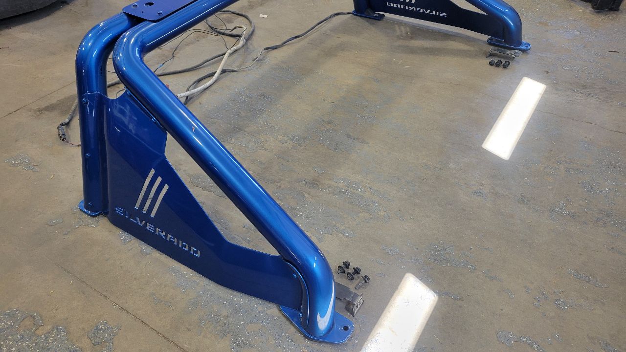 2022 SILVRDO15 OEM BED SPORT BAR OEM BLUE 28341 - image 9
