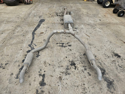 2022 SILVRDO15 OEM EXHAUST CATBACK ZR2 DUAL OUTLET 28398 - image 1