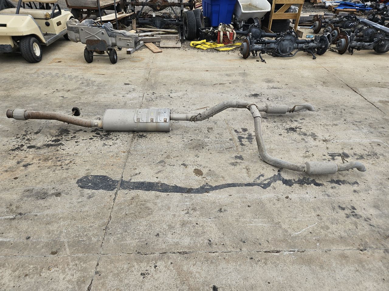 2022 SILVRDO15 OEM EXHAUST CATBACK ZR2 DUAL OUTLET 28398 - image 5