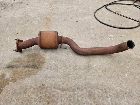2005 SIERRA250 DURAMAX LLY OEM DOWN PIPE EXHAUST 28400 - image 1