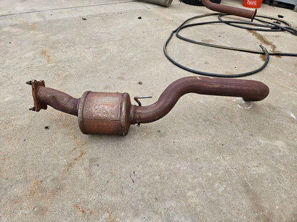 2005 SIERRA250 DURAMAX LLY OEM DOWN PIPE EXHAUST 28400 - image 6