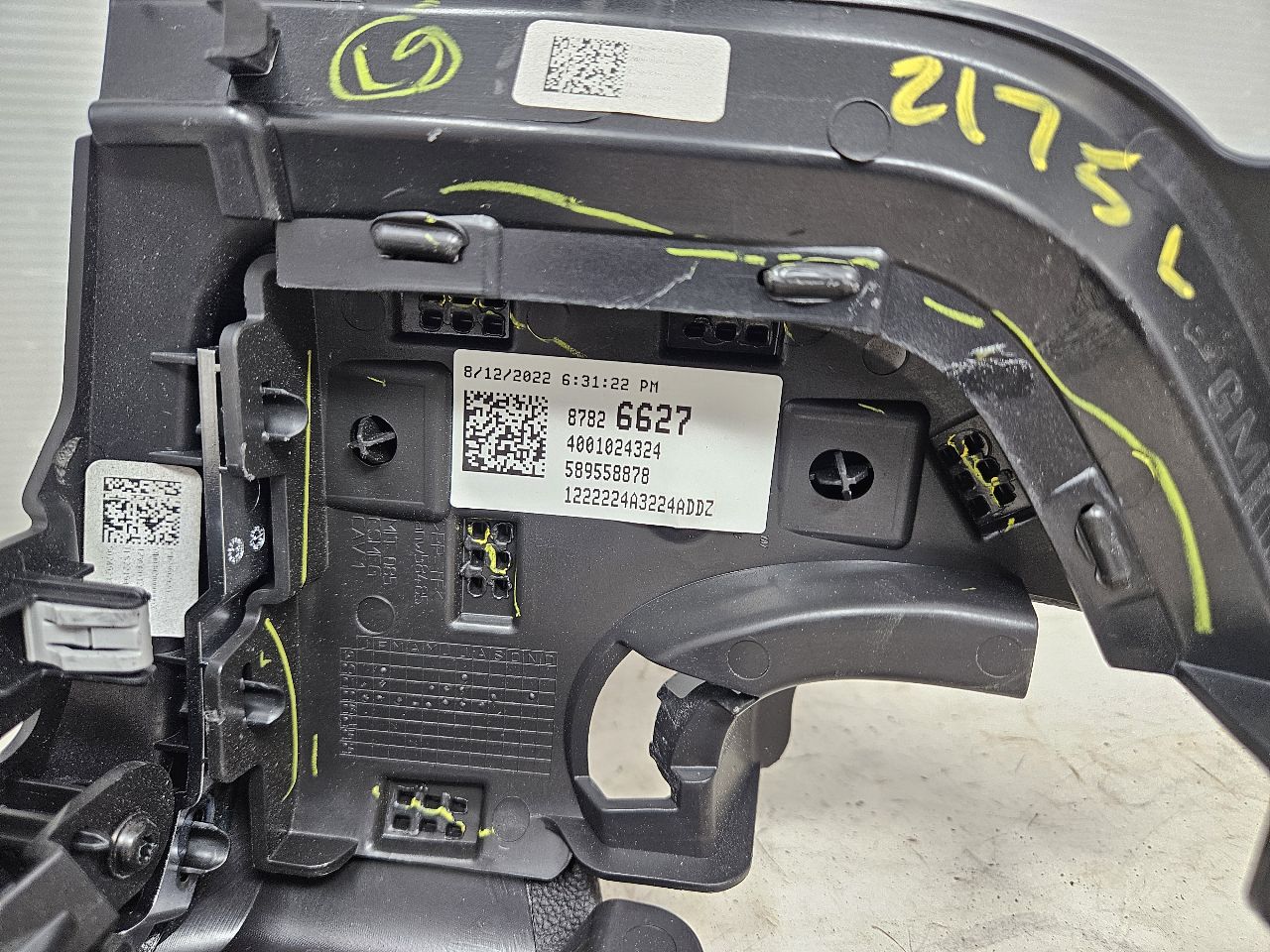 2022 SILVRDO15 LH DASH TRIM DEFROST 87826627 28486 - image 9