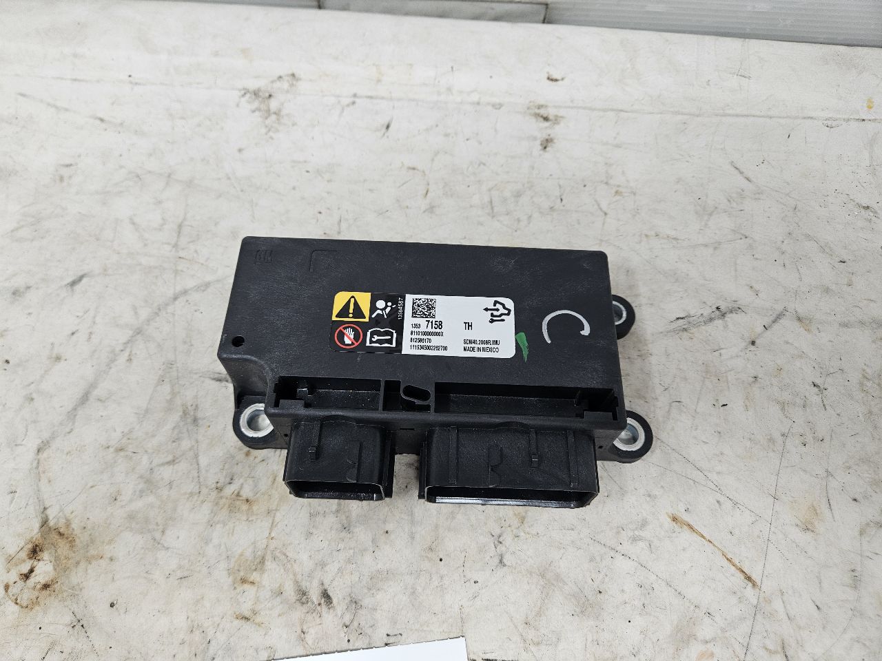 2020 CAMARO CRASH MODULE 13537158 NO CODES 28690 - image 2
