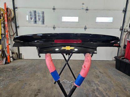 2015 CAMARO DECK LID D52 ZL1 SPOILER BLACK GBA 28731 - image 2