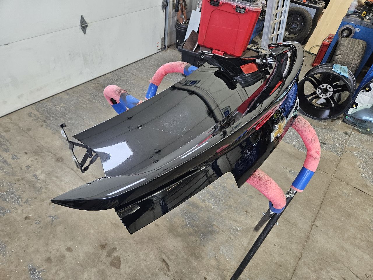 2015 CAMARO DECK LID D52 ZL1 SPOILER BLACK GBA 28731 - image 5