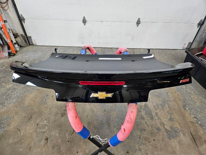 2015 CAMARO DECK LID D52 ZL1 SPOILER BLACK GBA 28731 - image 6