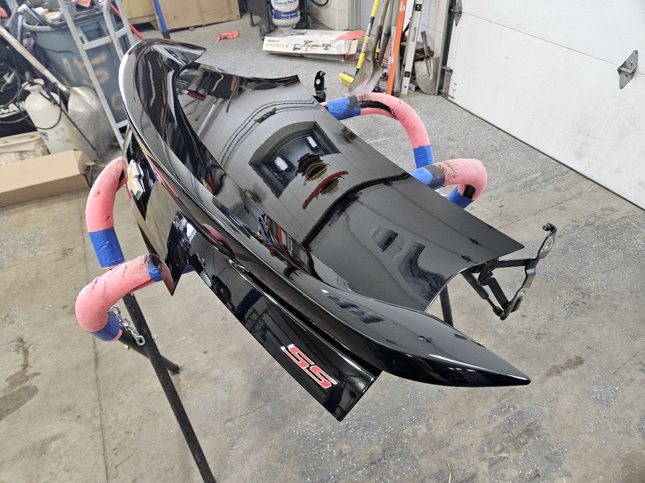 2015 CAMARO DECK LID D52 ZL1 SPOILER BLACK GBA 28731 - image 8