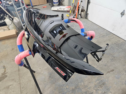 2015 CAMARO DECK LID D52 ZL1 SPOILER BLACK GBA 28731 - image 8