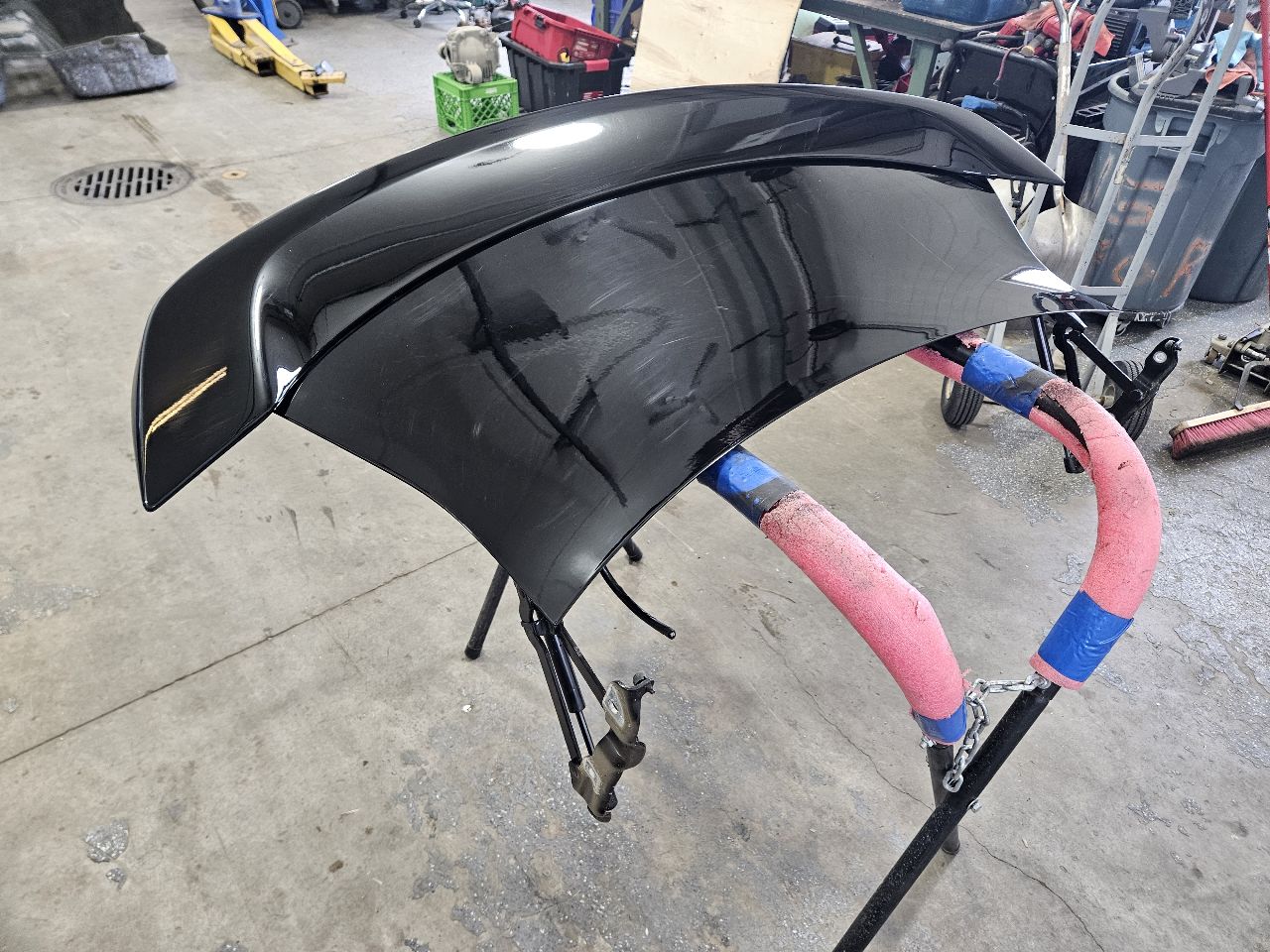 2015 CAMARO DECK LID D52 ZL1 SPOILER BLACK GBA 28731 - image 9