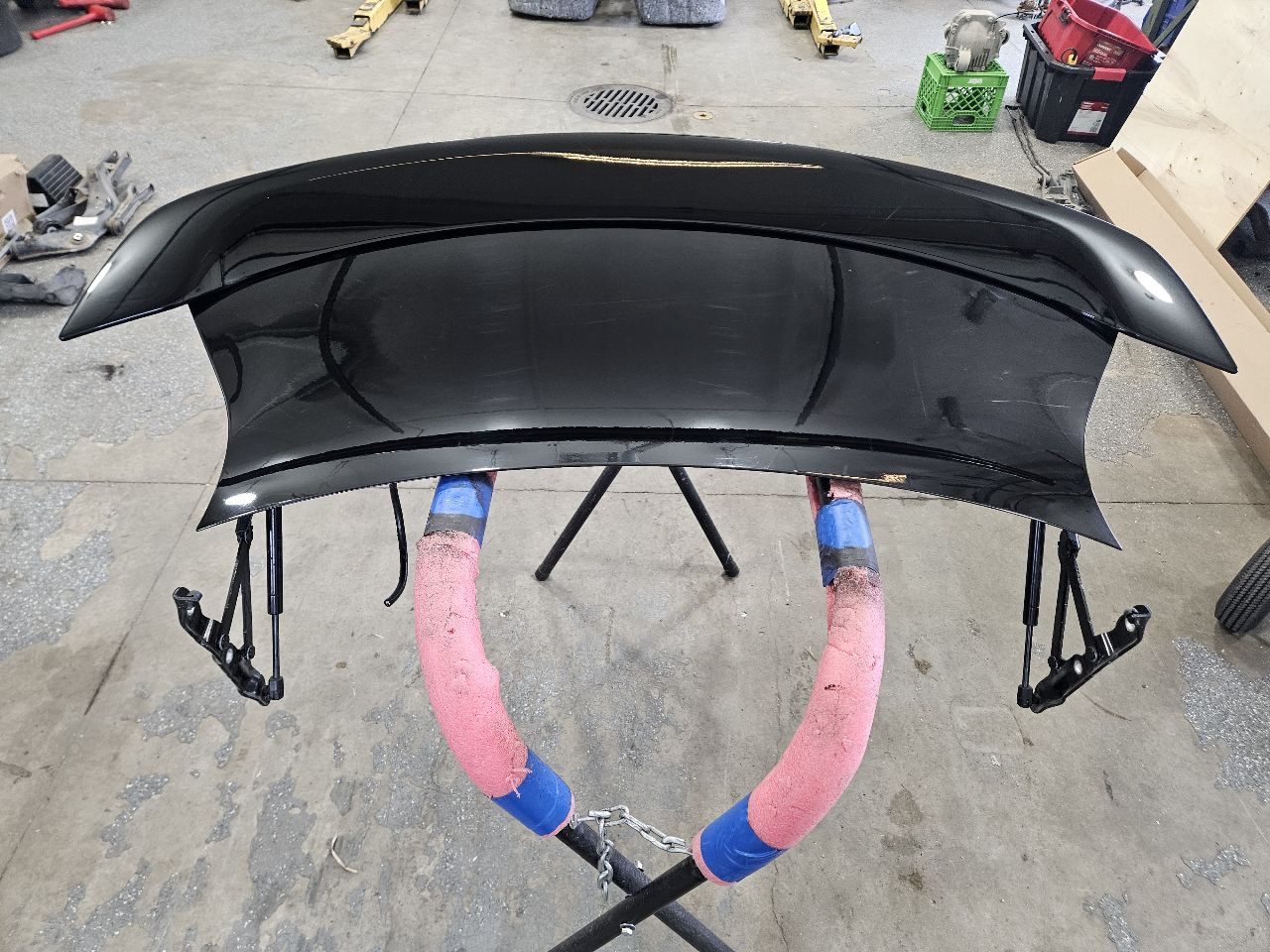 2015 CAMARO DECK LID D52 ZL1 SPOILER BLACK GBA 28731 - image 10