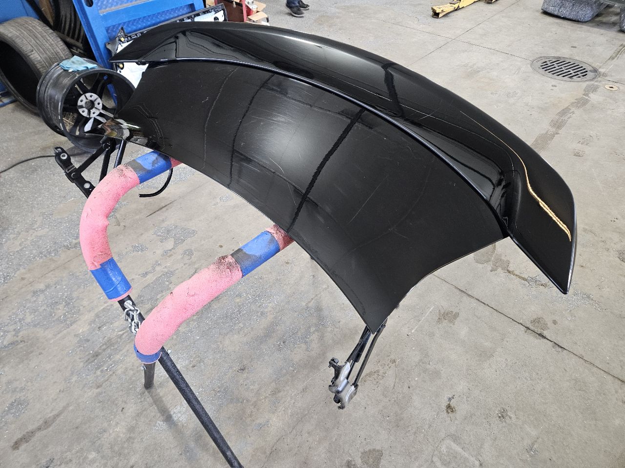 2015 CAMARO DECK LID D52 ZL1 SPOILER BLACK GBA 28731 - image 11
