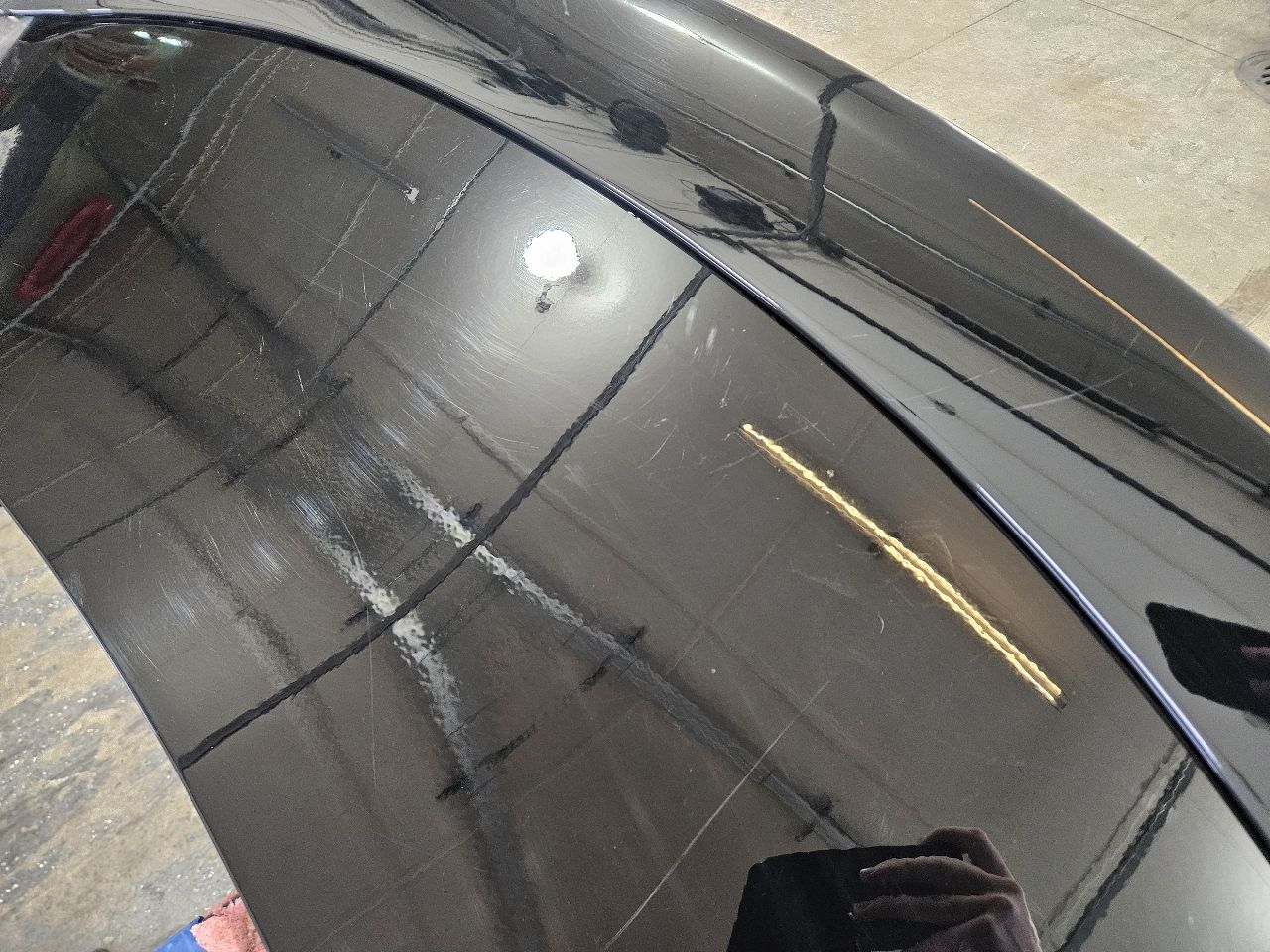 2015 CAMARO DECK LID D52 ZL1 SPOILER BLACK GBA 28731 - image 12