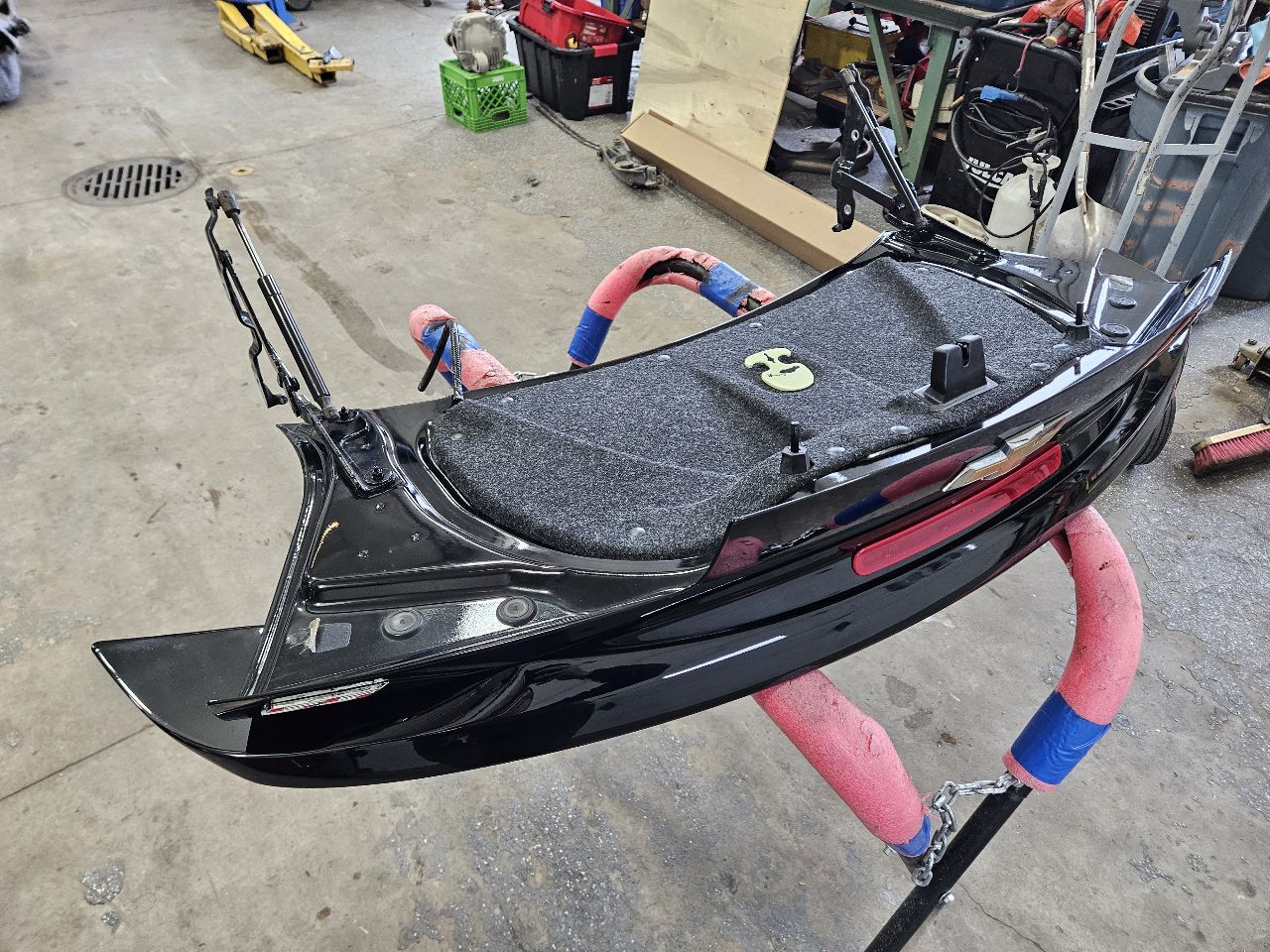 2015 CAMARO DECK LID D52 ZL1 SPOILER BLACK GBA 28731 - image 18