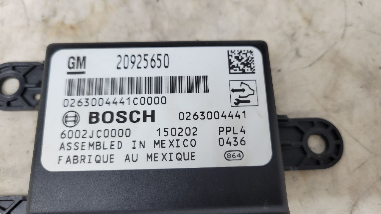 2015 CAMARO PARK ASSIST MODULE 20925650 28742 - image 8