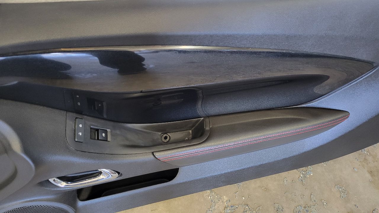 2015 CAMARO DOOR PANEL BLACK RED STITCHING PAIR 28775 - image 10