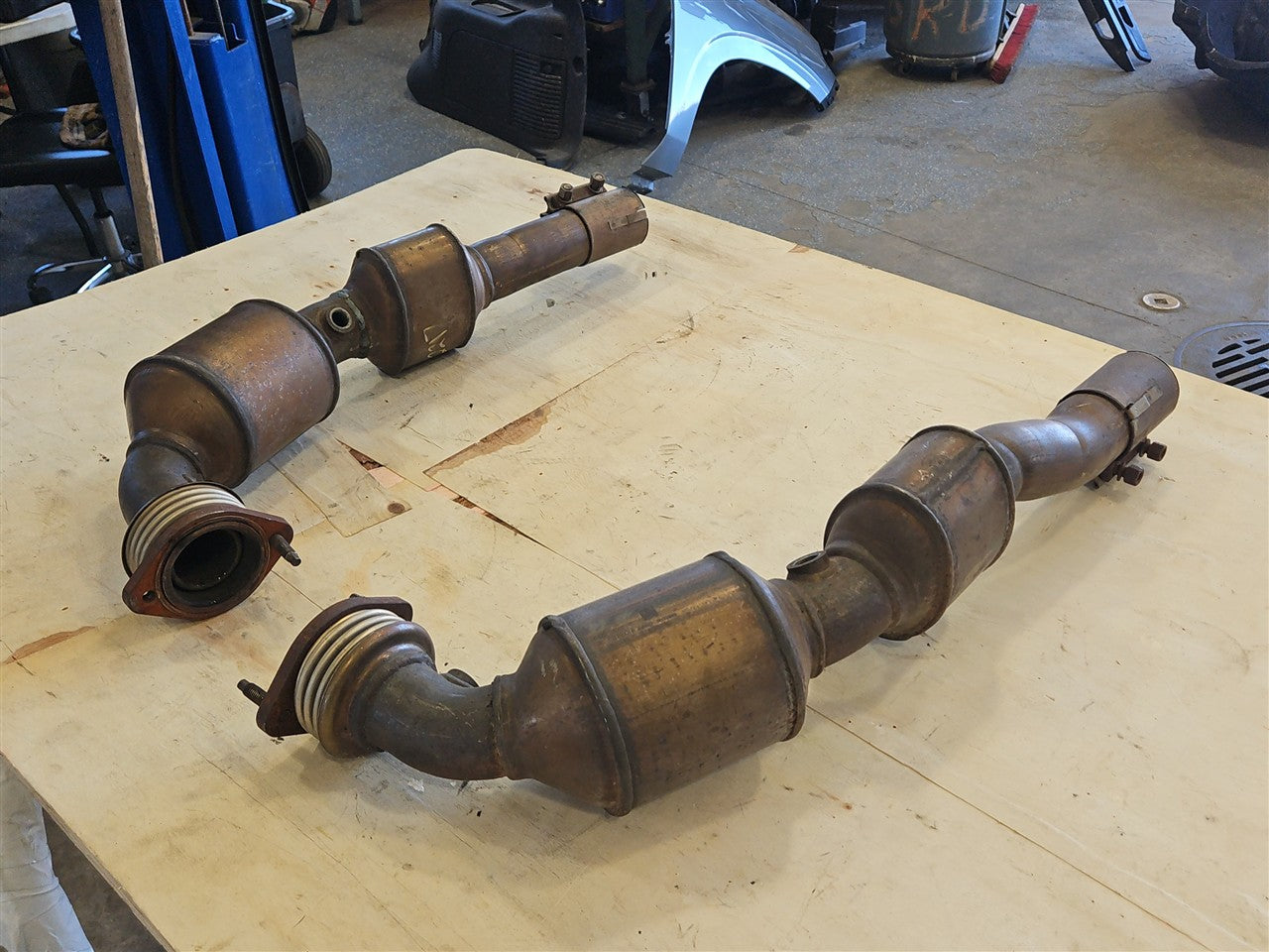 2015 CAMARO 6.2L SS EXHAUST LEAD Y PIPES 26K MI 28794 - image 4