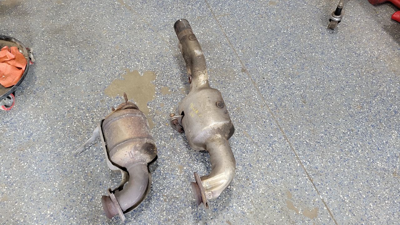 1994 CORVETTE LT1 5.7 EXHAUST LEAD Y PIPES PAIR 28839 - image 10