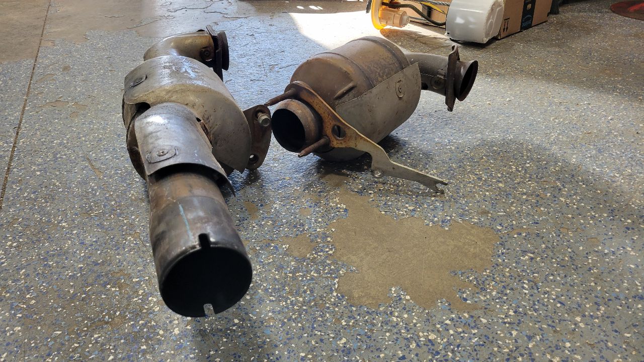 1994 CORVETTE LT1 5.7 EXHAUST LEAD Y PIPES PAIR 28839 - image 14