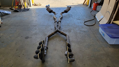 2014 CAMARO ARH 1 7/8 HEADERS & X PIPE & CATBACK 28918 - image 6