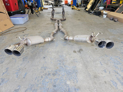 2014 CAMARO ARH 1 7/8 HEADERS & X PIPE & CATBACK 28918 - image 9