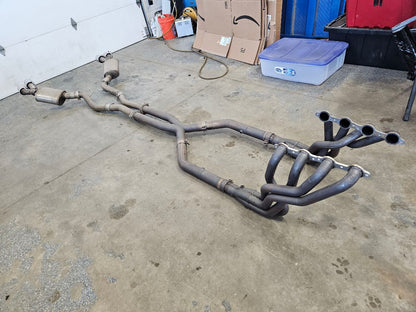 2014 CAMARO ARH 1 7/8 HEADERS & X PIPE & CATBACK 28918 - image 1