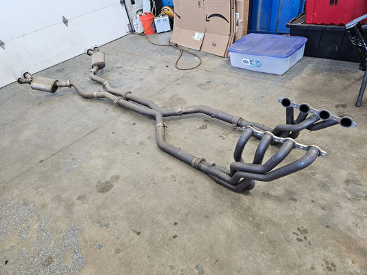 2014 CAMARO ARH 1 7/8 HEADERS & X PIPE & CATBACK 28918 - image 1
