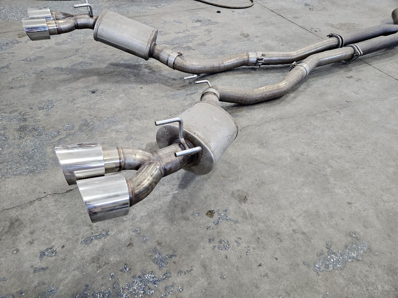 2014 CAMARO ARH 1 7/8 HEADERS & X PIPE & CATBACK 28918 - image 8