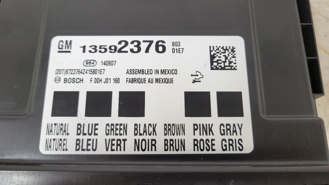 2014 CAMARO BCM BODY CONTROL MODULE 13592376 28924 - image 2