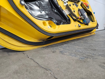2000 CORVETTE LH DRIVER FRONT DOOR YELLOW 423G 29429 - image 12