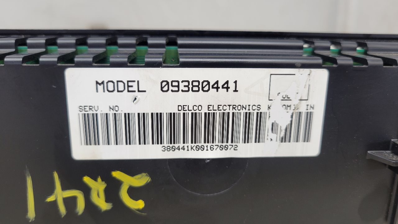 2000 CORVETTE OEM CLIMATE CONTROL SWITCH 09380441 29464 - image 12