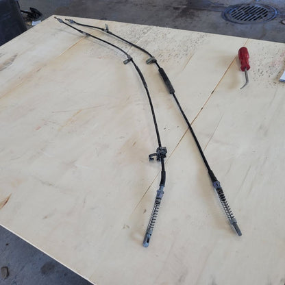 2000 CORVETTE REAR PARKING BRAKE CABLES PAIR 29499 - image 1