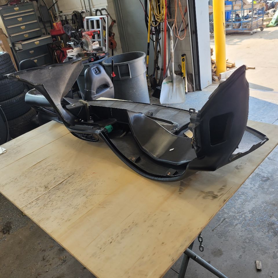 2000 CORVETTE UPPER DASH PANEL PAD BLACK 29505 - image 13