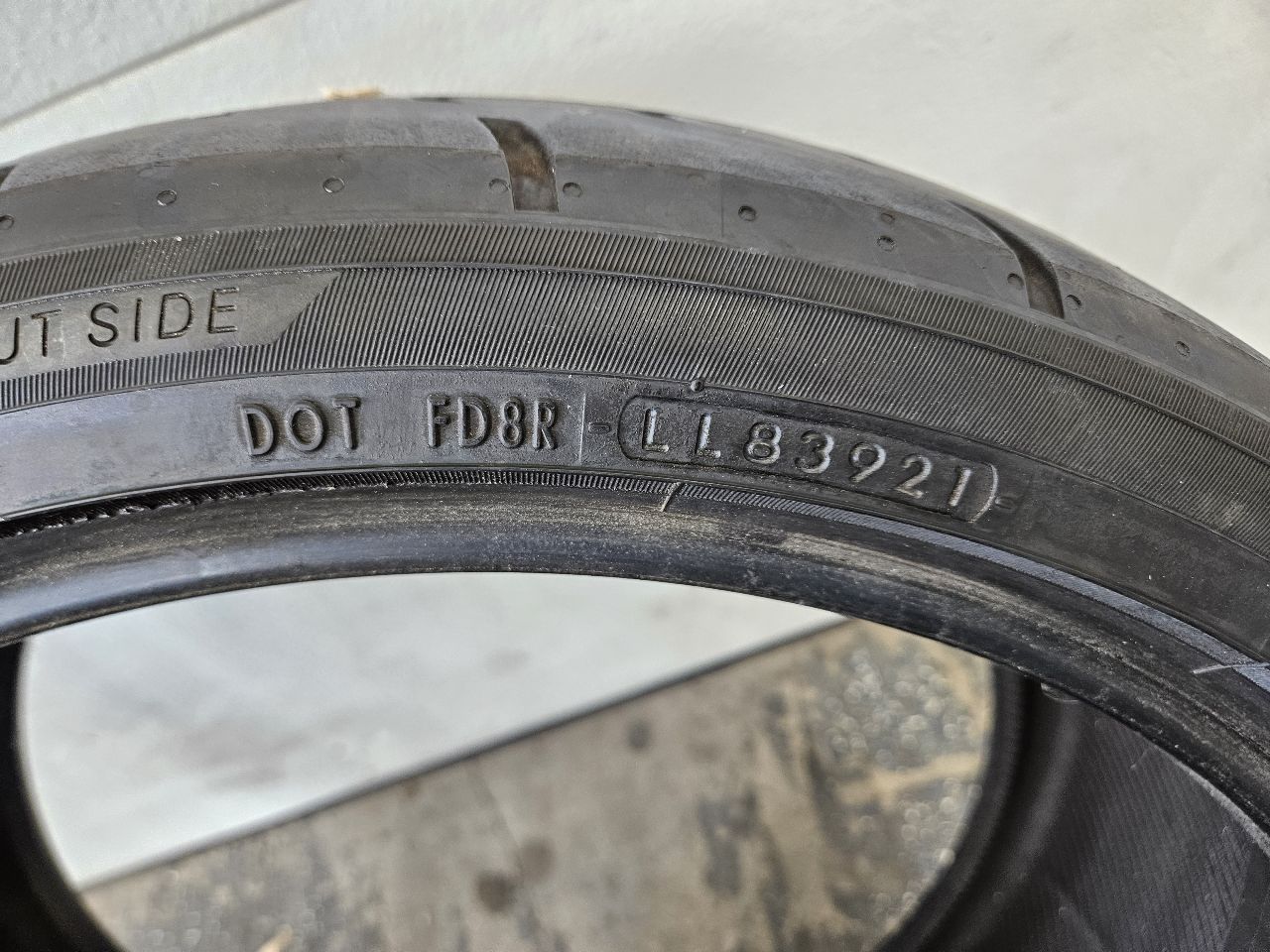 2018 CAMARO YOKOHAMA ADVAN APEX 285/30R20 8/32 29556 - image 6