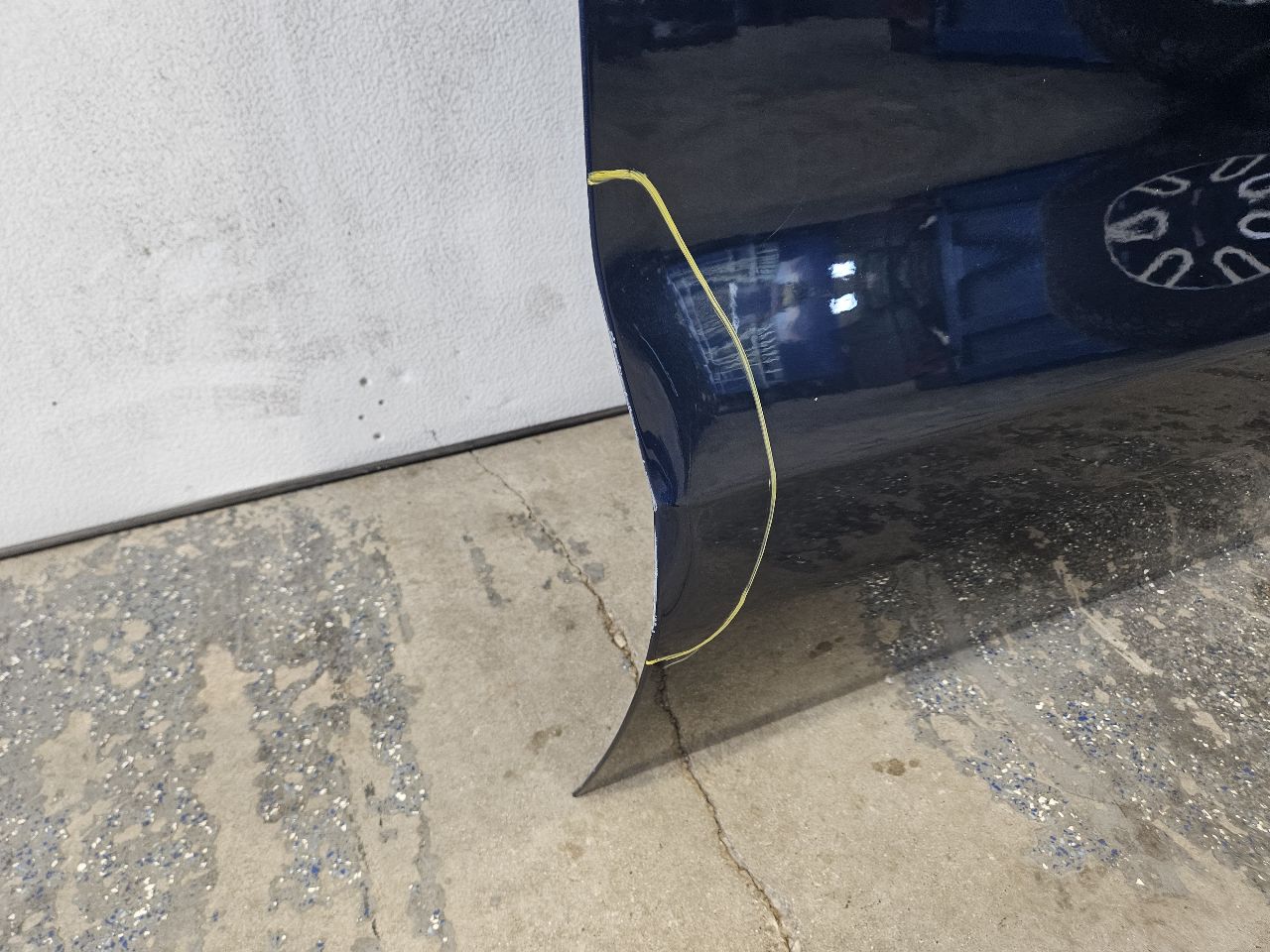 2019 SIERRA150 RH FRONT DOOR BLUE GA0 6D1 4D1 29585 - image 11