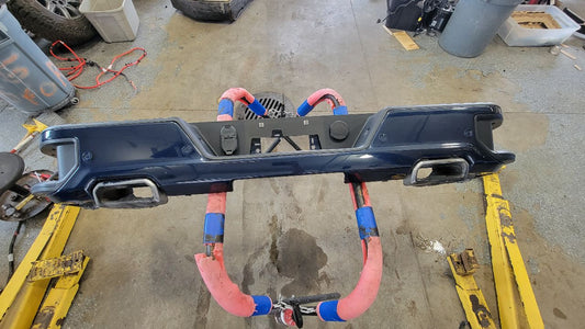 2019 SIERRA150 REAR BUMPER BLUE GA0 COMPLETE 29593 - image 1