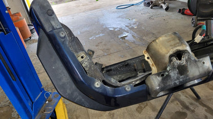 2019 SIERRA REAR BUMPER BLUE GA0 COMPLETE 29593 - image 4
