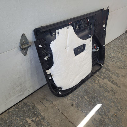 2019 SIERRA150 AT4 FRONT RH DOOR TRIM PANEL BLACK 29638 - image 6