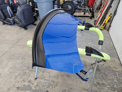 2018 CAMARO DECKLID W/1LE SPOILER BLUE SMALLDENT 29771 - image 3