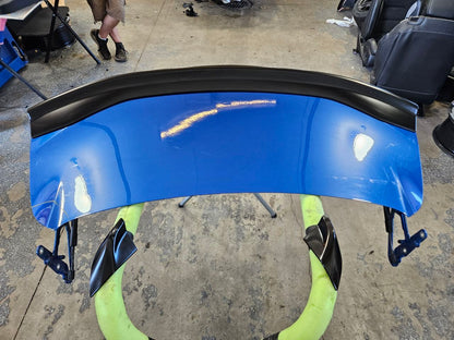 2018 CAMARO DECKLID W/1LE SPOILER BLUE SMALLDENT 29771 - image 7