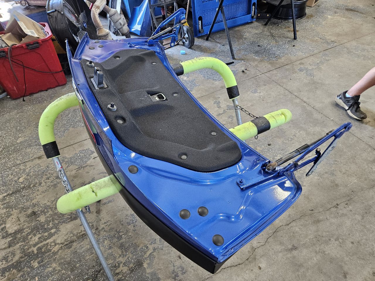 2018 CAMARO DECKLID W/1LE SPOILER BLUE SMALLDENT 29771 - image 16