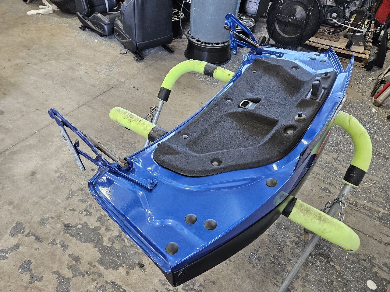2018 CAMARO DECKLID W/1LE SPOILER BLUE SMALLDENT 29771 - image 17